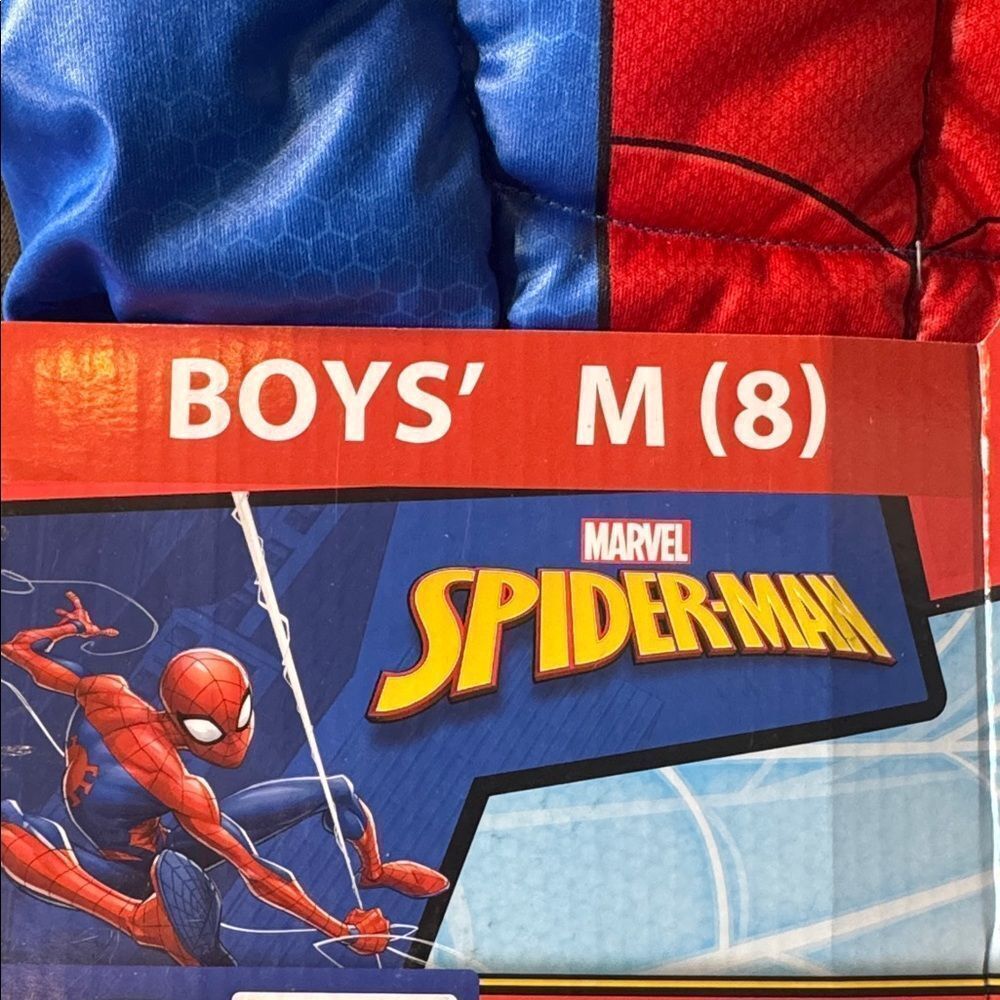 Kids Marvel Spider-Man Padded Costume Halloween Size M (8) NWT - Picture 4 of 8